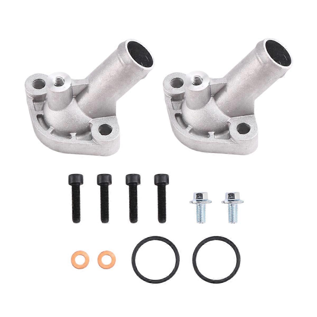2sets V-Twin Aluminum Thermostat Outlet Cover for Can-Am 800 1000