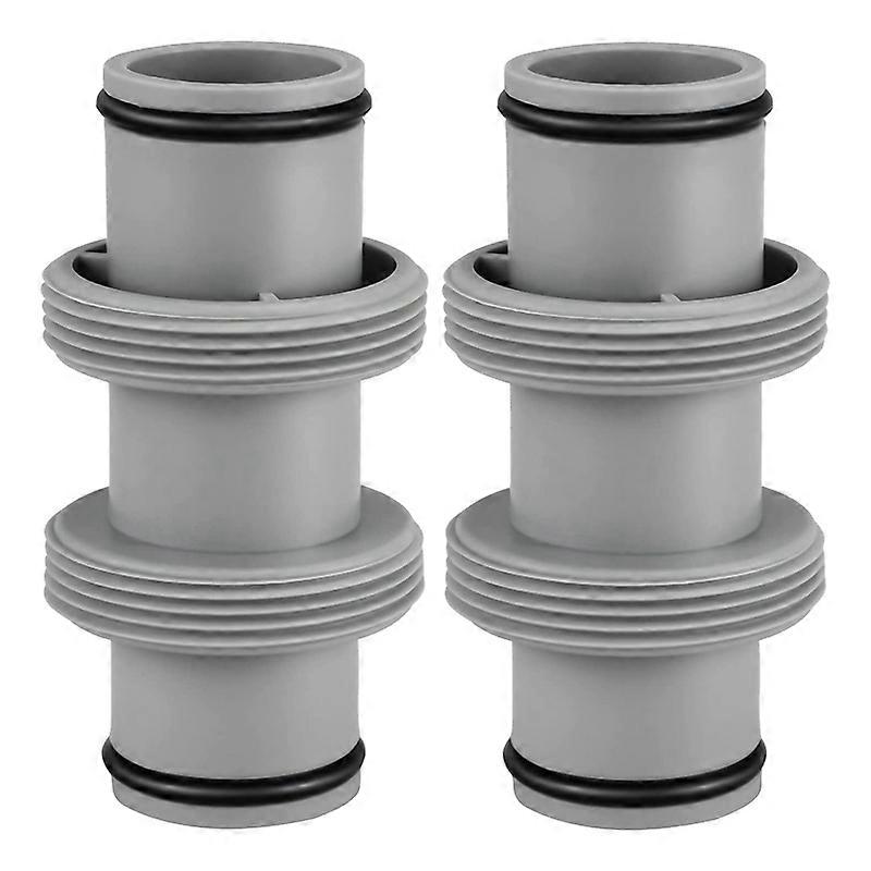 2PCS Pool Filter Pump Hose Connector,Pool Hose Connector 1.5' to 1.5'