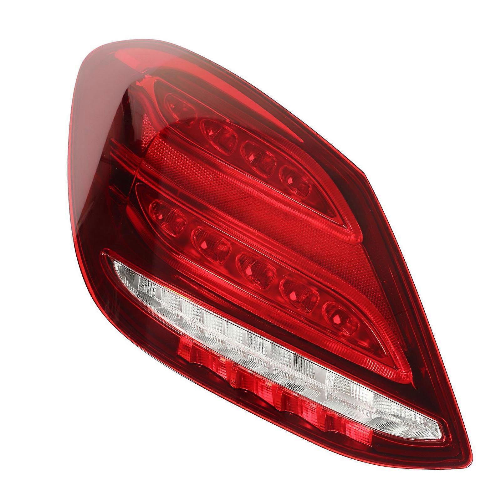 Left Side LED Tail Lights Rear Lamp A2059060357 Left Hand Driving for C‑Class W205 Sedan Pre Facelift 2015‑2018
