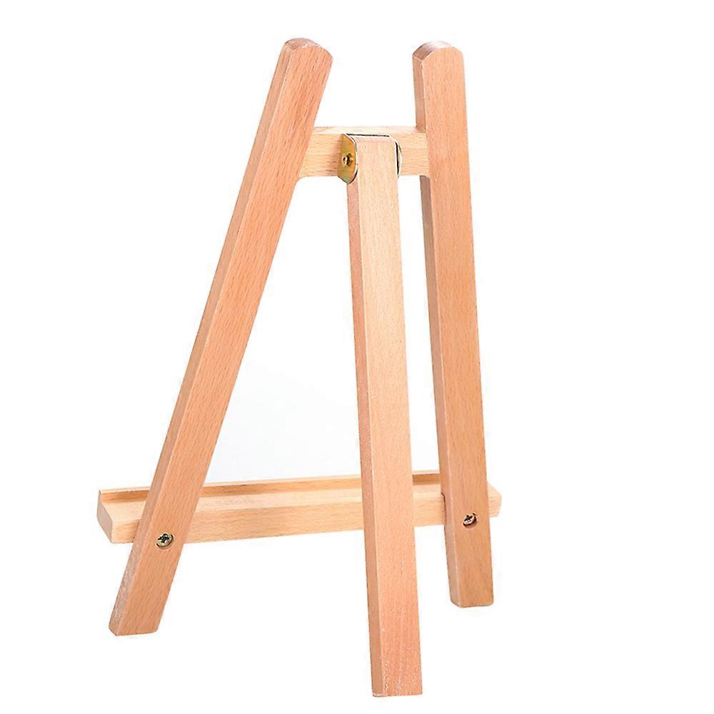 Small Tabletop Mini Wood Artist Frame Photo Painting Display Tripod A-frame Easel Art Supply