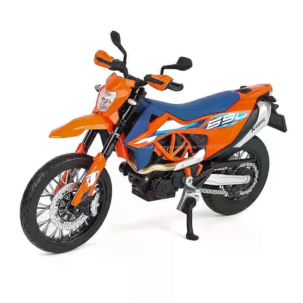 2023 K-t-m 690 SMC R shop special edition color box alloy motorcycle model static car model collection toy gift