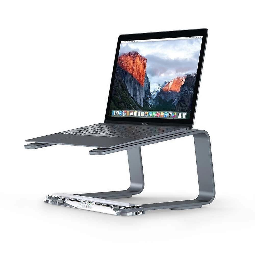 Ergonomic, Sturdy, Minimalist Laptop Stand Supports Posture and Enhances Workspace 2.5 oz