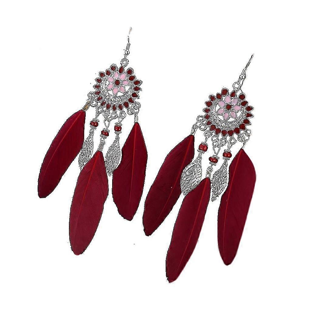 Feather Earring Tassel Earrings Lightweight Ear Pendants Ear Ring