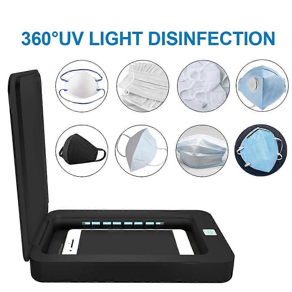 Antibacterial UV+O3 Sanitizer, Portable, Ergonomic Design