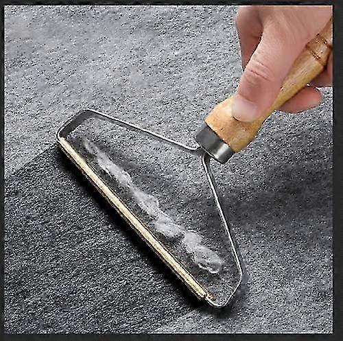 衣類、コート、カーペット、ペットの毛のためのポータブル糸くず除去剤(ブラウン)