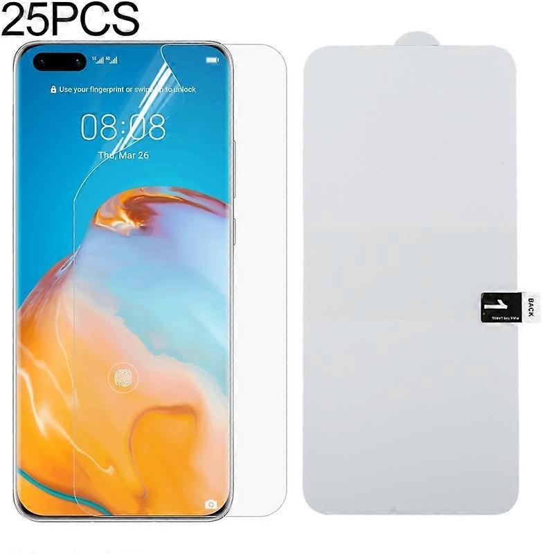 25 PCS Full Screen Protector Explosion-proof Hydrogel Film For Huawei P40 Pro (25 PCS)