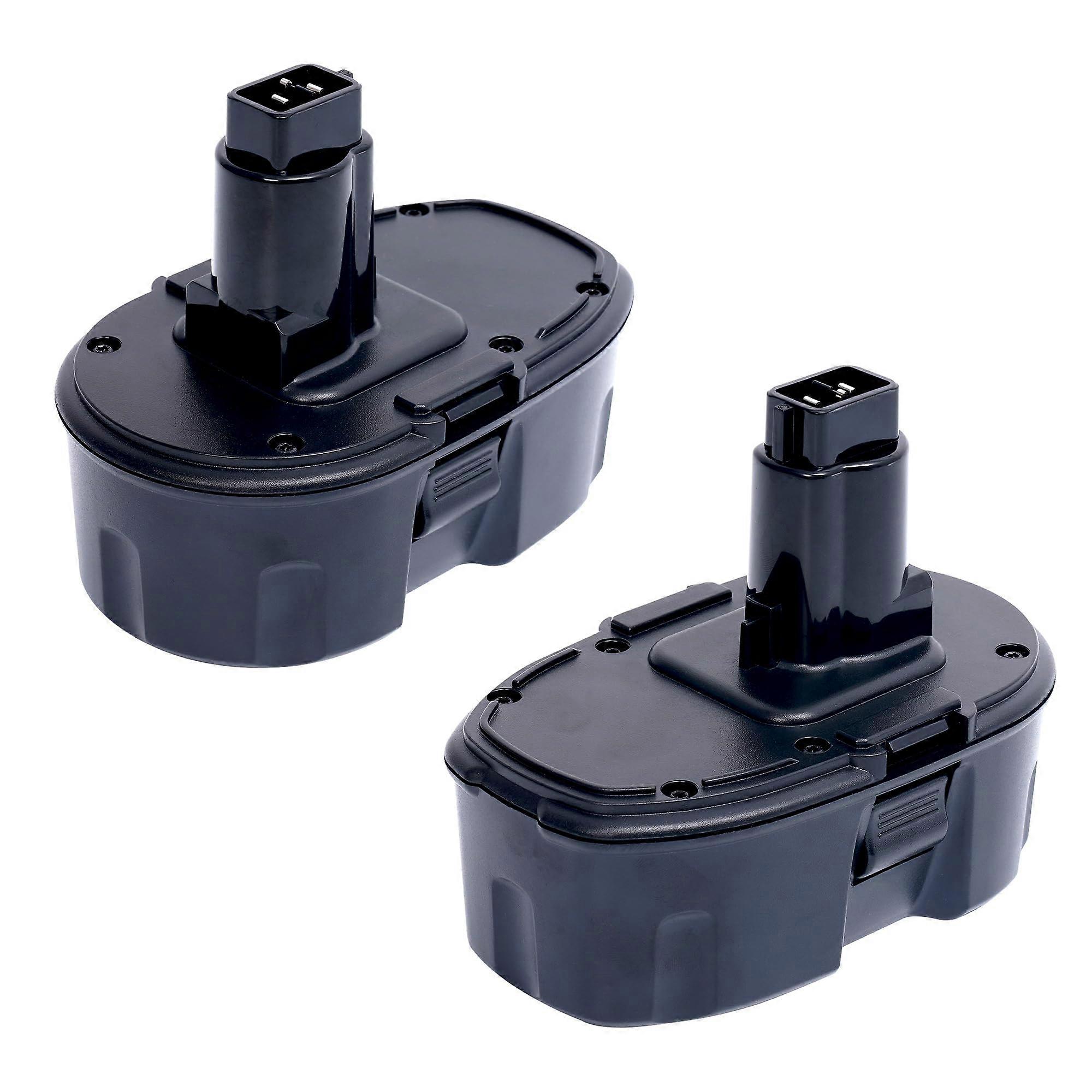 Replacement for Dewalt 18V XRP Battery NiMH 5.0Ah Compatible with DC9099 DW9095 etc,2pack