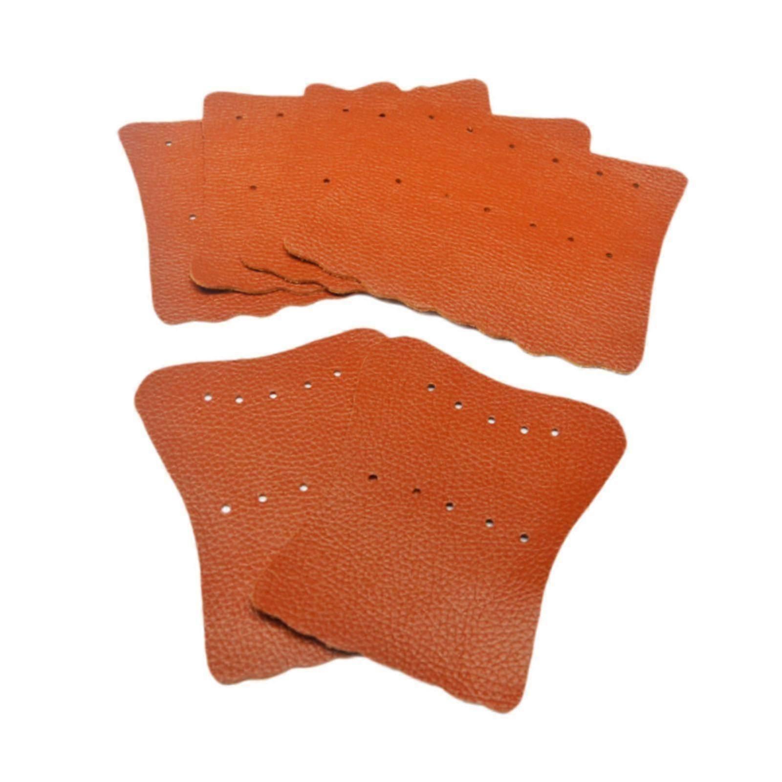 6 Pieces Pool Table Pocket Liners Training Billiards Pocket Liner PU Leather