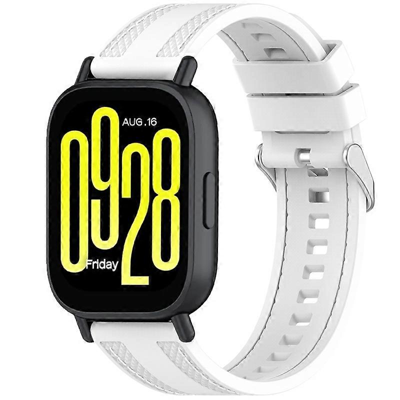 Quick Release Two Side Stitching Silicone Watch Band For Redmi Watch 5 Active / Watch 5 Lite