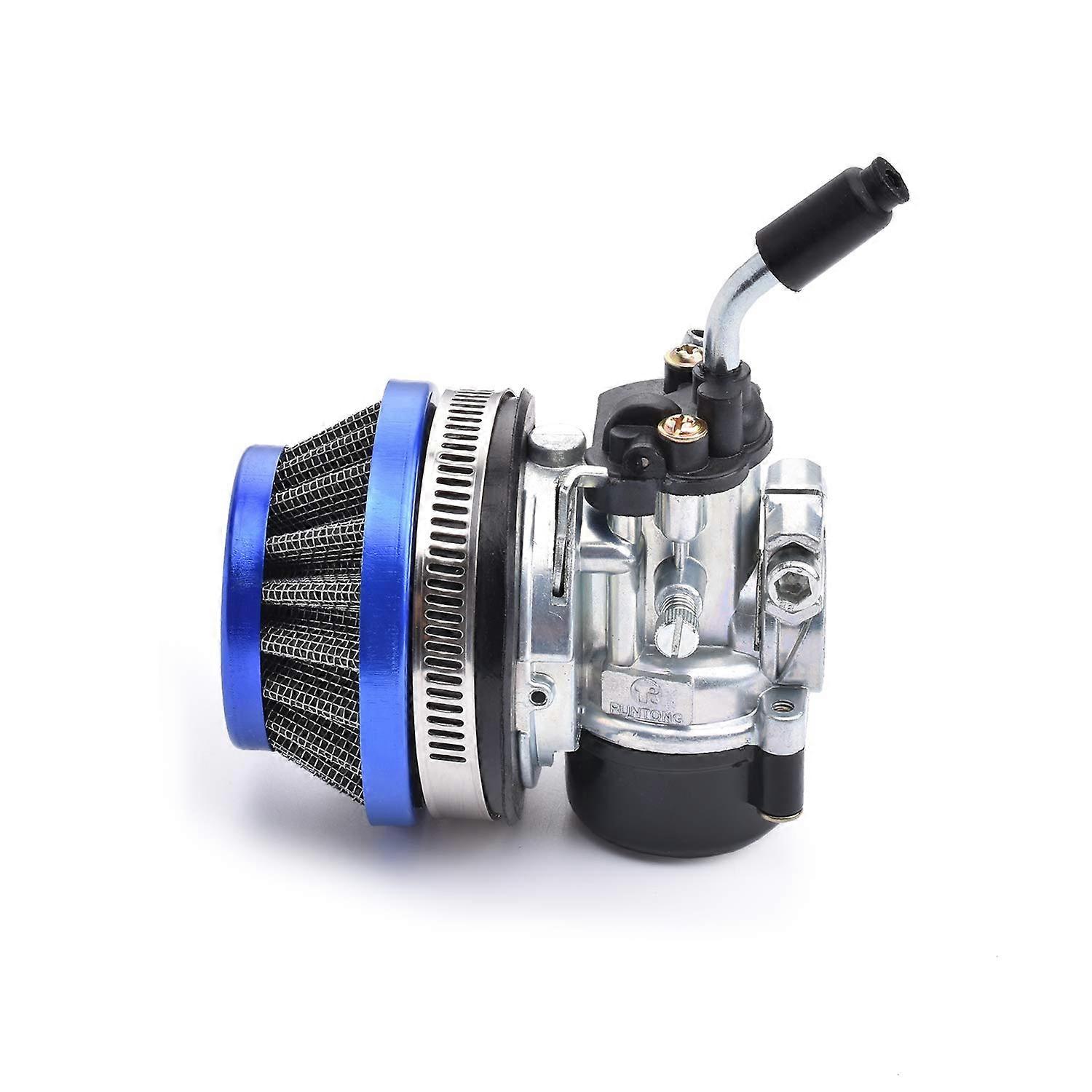 Racing Carburetor 2 Stroke 49cc 66cc 70cc 80cc With Filter Air For 2 Stroke Engine Motorized Bicycle BLUE