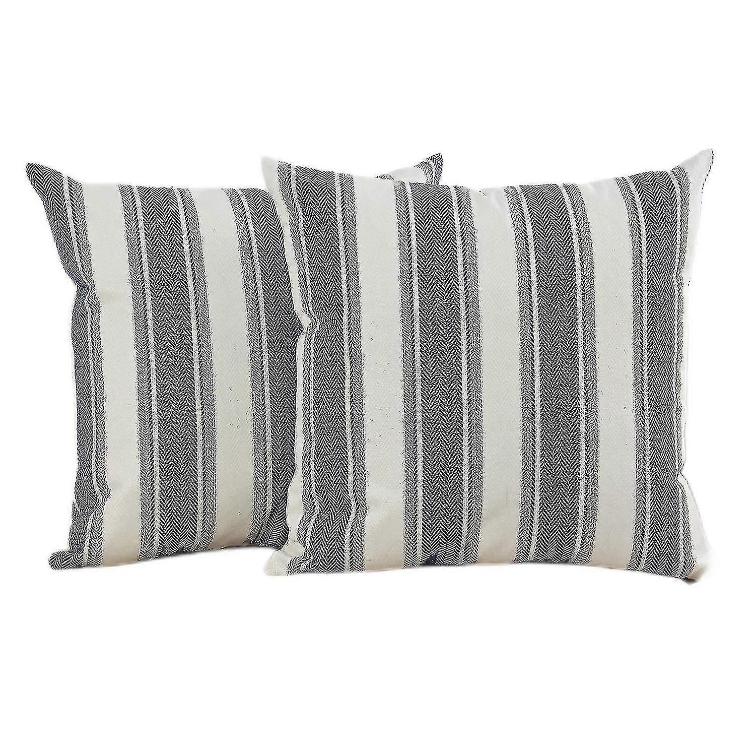 Stripe Throw Covers (2 Pcs, )