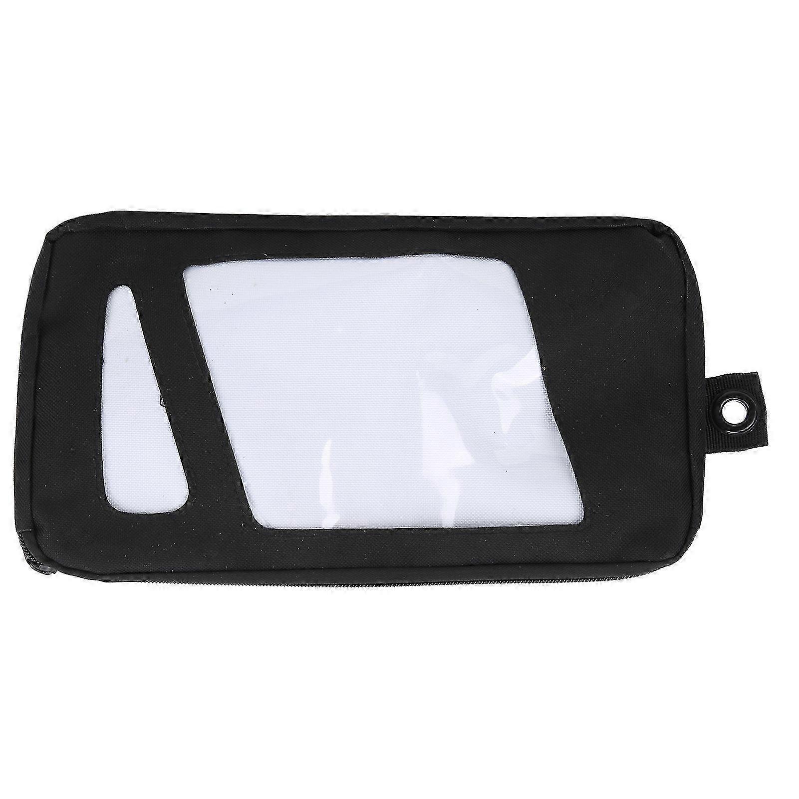 Durable Canvas Bag for Storing 10-inch Black Surfboard and Fins