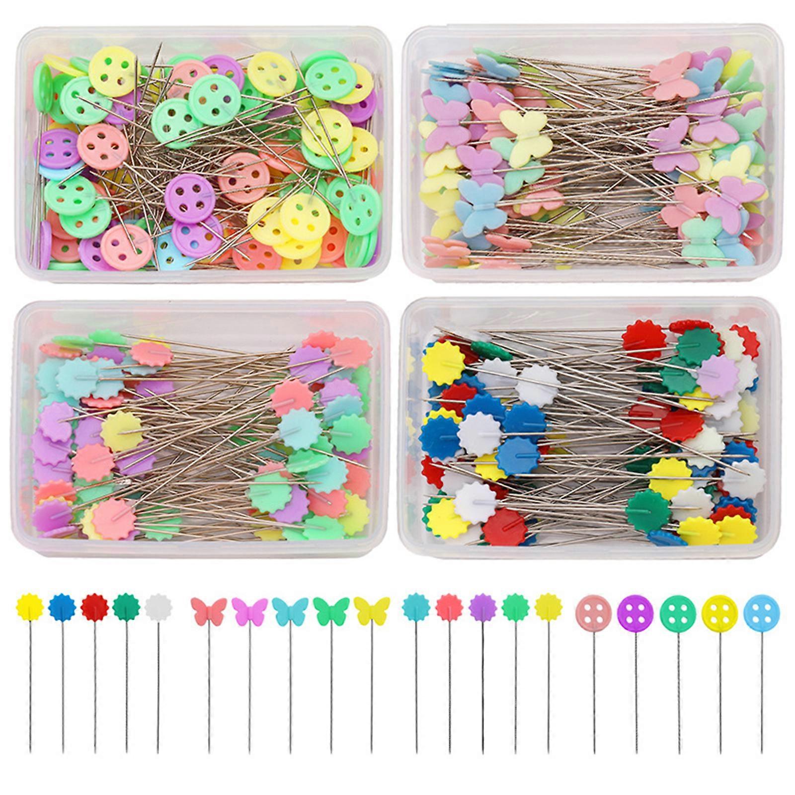 Épingles à tête de fleur Épingles à coudre Épingles à coudre Épingles à coudre Épingles à coudre Patchwork pour les projets de couture