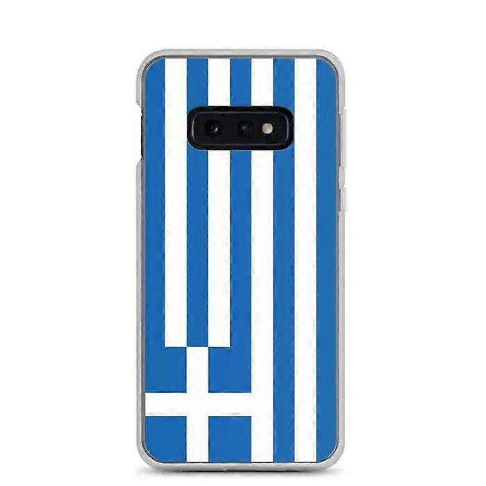 Phone Case - Samsung - Galaxy S10e - Greece Flag - Soft - Multicolor