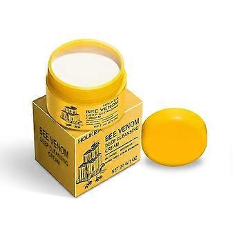 Houkea Bee Venom Reinigungscreme Feuchtigkeitsspendende Feuchtigkeitsspendende und nährende sanfte Reinigungspflege Glatte Hautreinigungscreme
