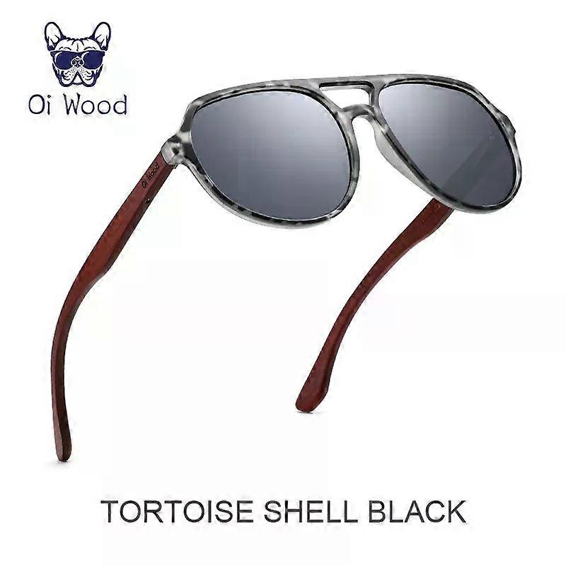Natural Wooden Sunglasses Suitable for Men Women Polarized De Sol