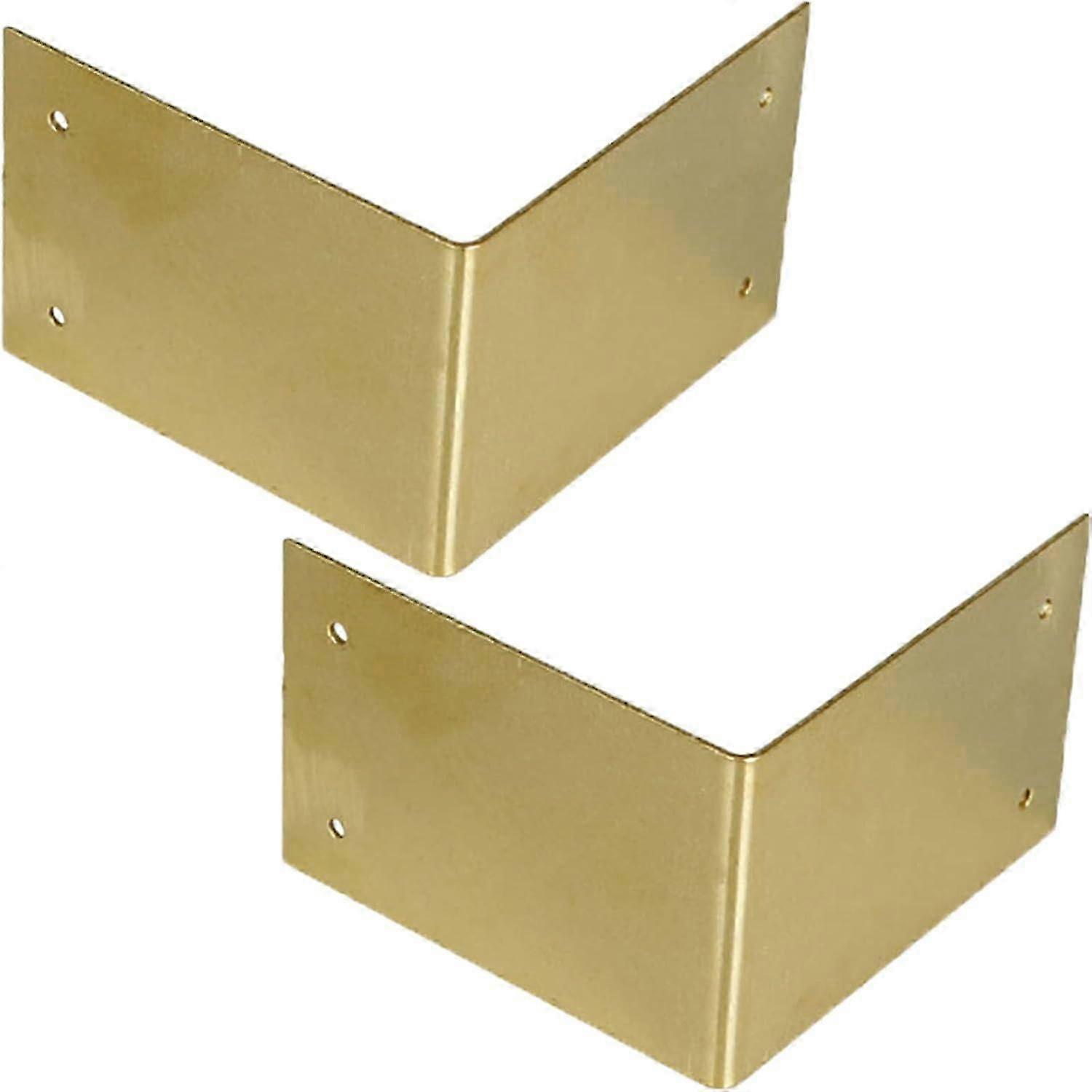 2 قطعة حراس الزاوية خمر ، حامي حافة كبير ، نمط عتيق زخرفية ميتا ، البرونز ، واقيات زخرفية الزاوية ، 6 * 6 * 4