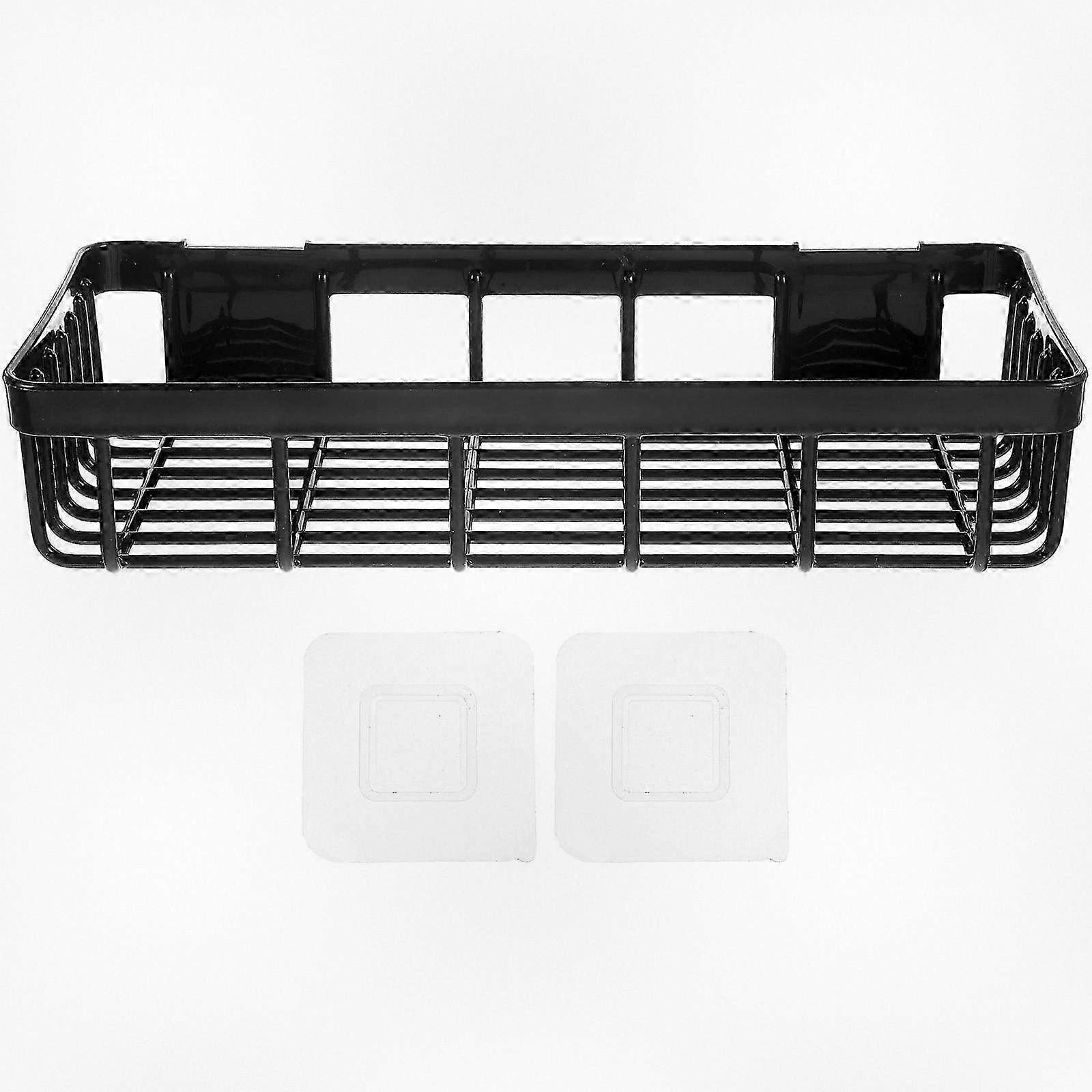 Bathroom Wall-Mounted Storage Rack Organizer with Drainage for Efficient Bathroom Organization