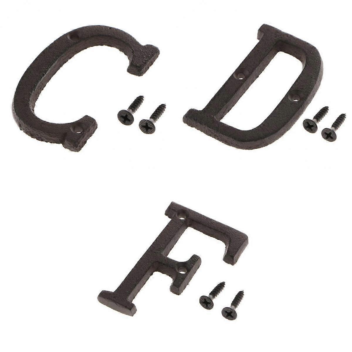 Fonte Créatif Créatif Lettre Étiquette Signe Décoration