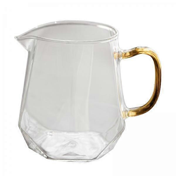 2xSmall Glass Creamer Pitcher με λαβή πολλαπλών χρήσεων διαφανές Pourer γάλακτος