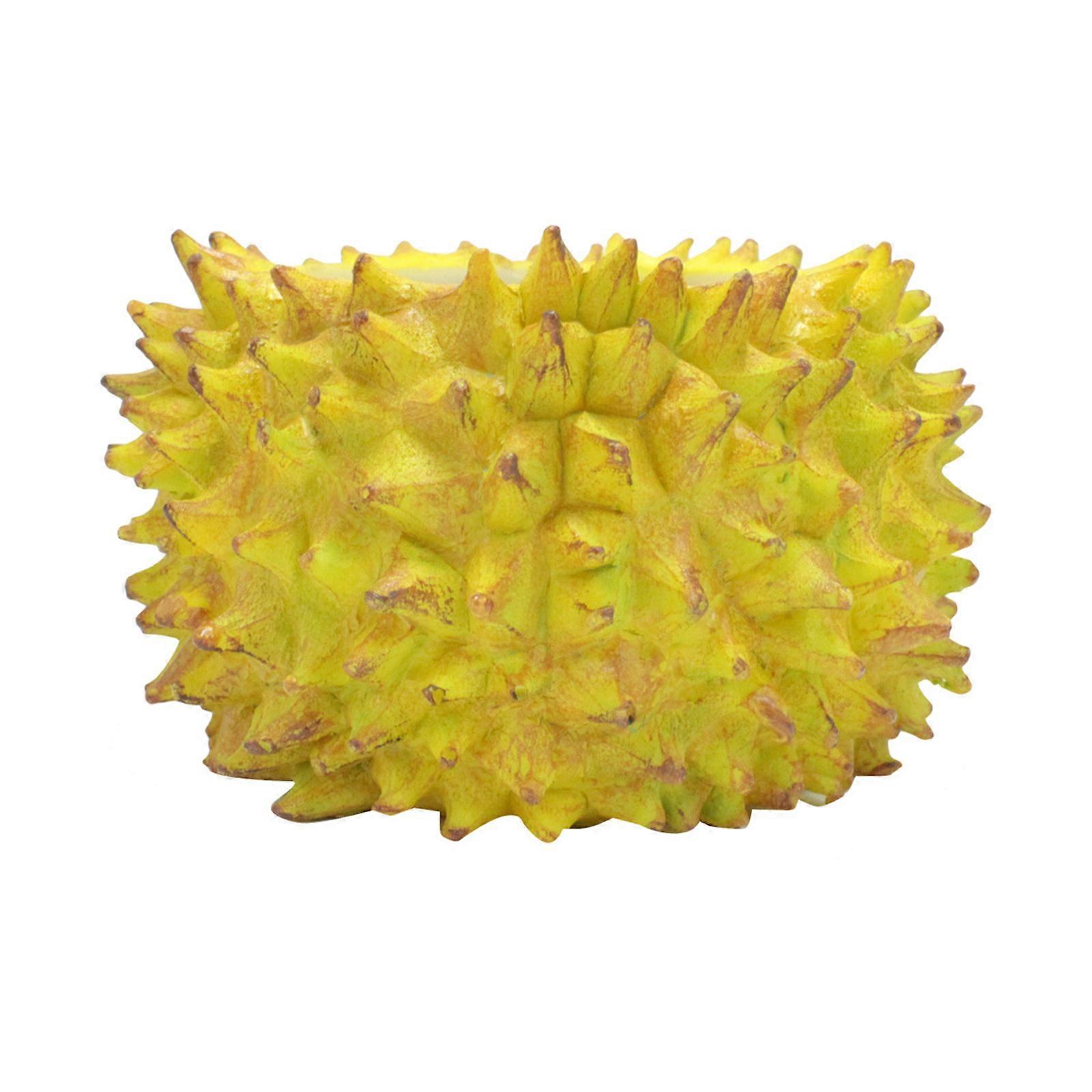 Upgraded Artistic Durian Formed Resins Planter Eye-Catching Flower Container Styles Addition to Household or Office