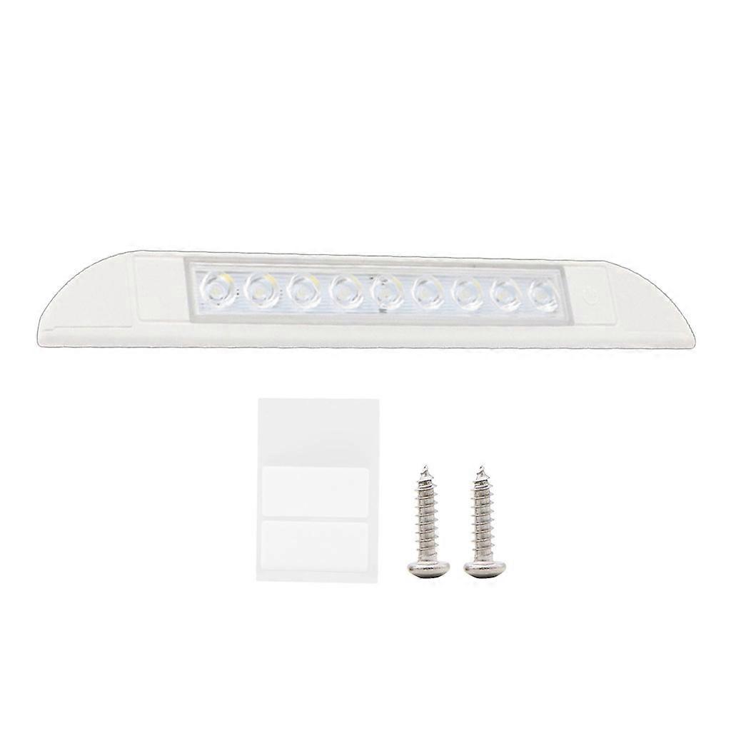 12-28V Duatproof LED Awning Lamp Yacht RV Sunshade Panel Modification Light Motorhome External LED Light White shell