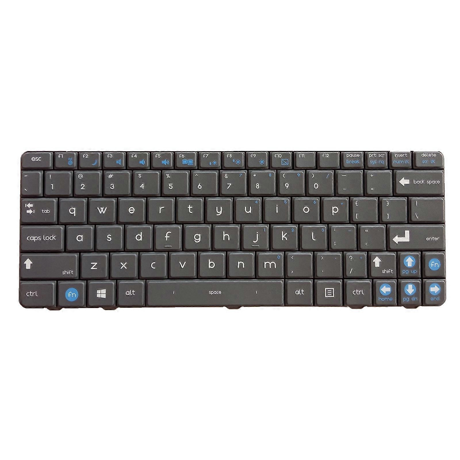 Replacement Keyboard for EXO ES10 N230 N210 N201 Laptop US Layout Multicolor