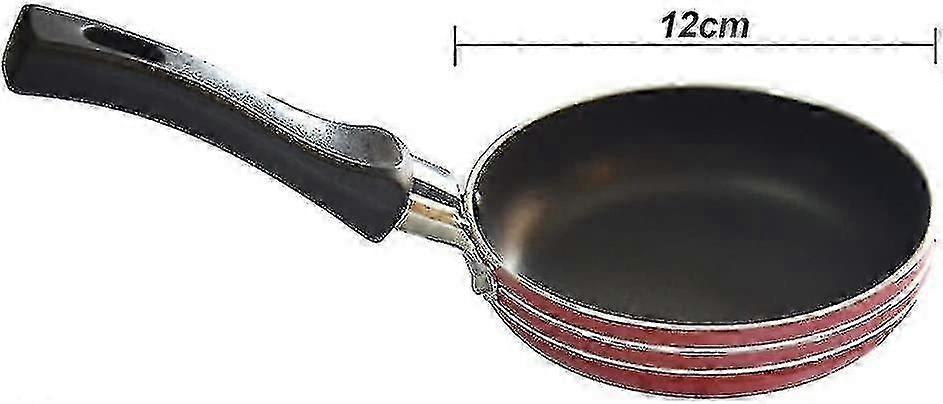 2024 Suitable Mini Non Stick Frying Pan, Practical Kitchen Aluminum Round Frying Pan W/handle