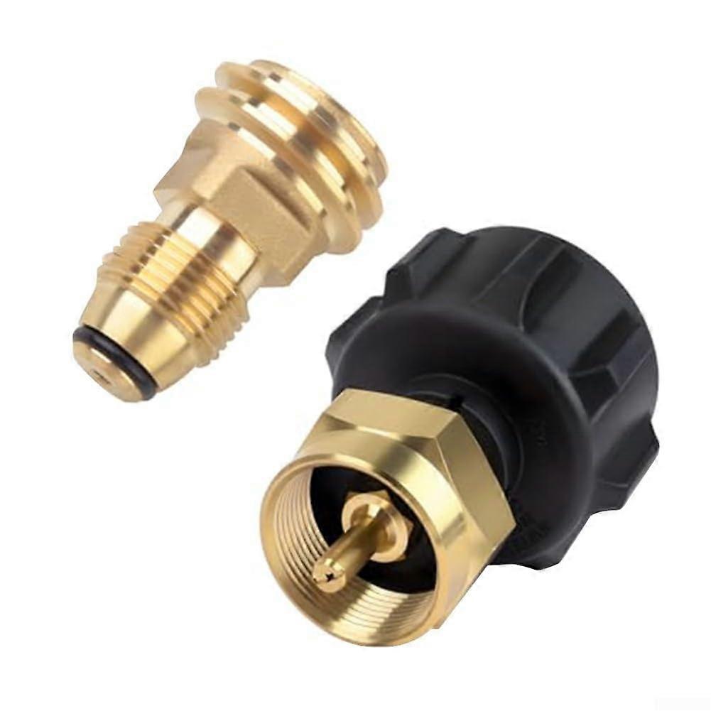 Compatible Brass Adapter for Safe Operation of Grills, Heaters, and RV Devices - Durable, Reliable, and Versatile