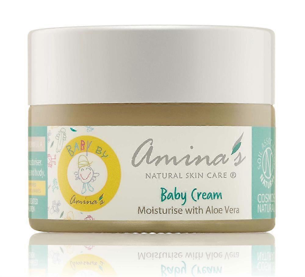 Amina's Natural Skincare 天然芦荟婴儿霜面部和身体霜 50ml
