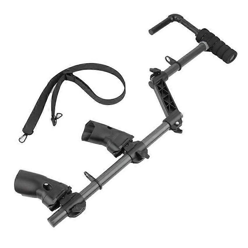 Speltillbehör Shooting Game Stand Controller Grepp för Quest 3/3S för Förbättra stabilitetskontrollen Magnetisk adapter Tillbehör 