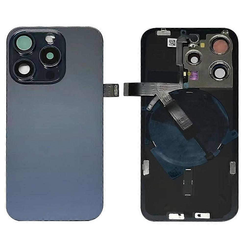 Do iPhone'a 15 Pro Osłona obudowy baterii + osłona obiektywu aparatu + wspornik + portu ładowania bezprzewodowego