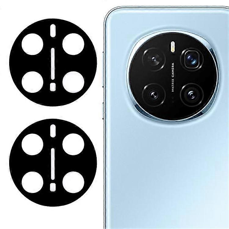 Honor Magic7 Pro 5G強化ガラスレンズプロテクターブラックシルク印刷カメラレンズフィルムに対応