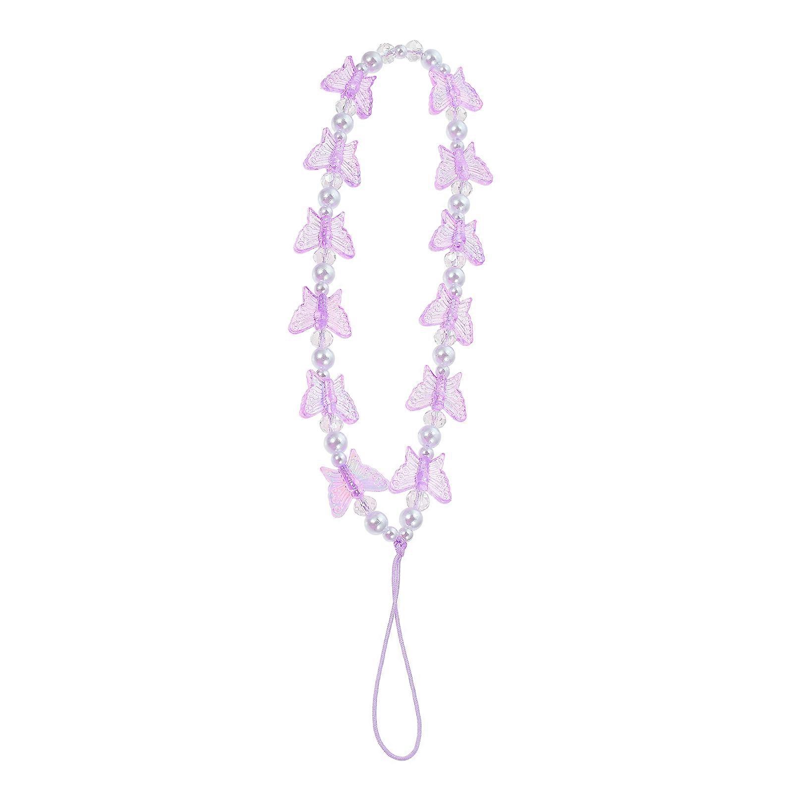 Stylish Phone Charm, Durable Butterfly Phone Chain for Comfortable Wear