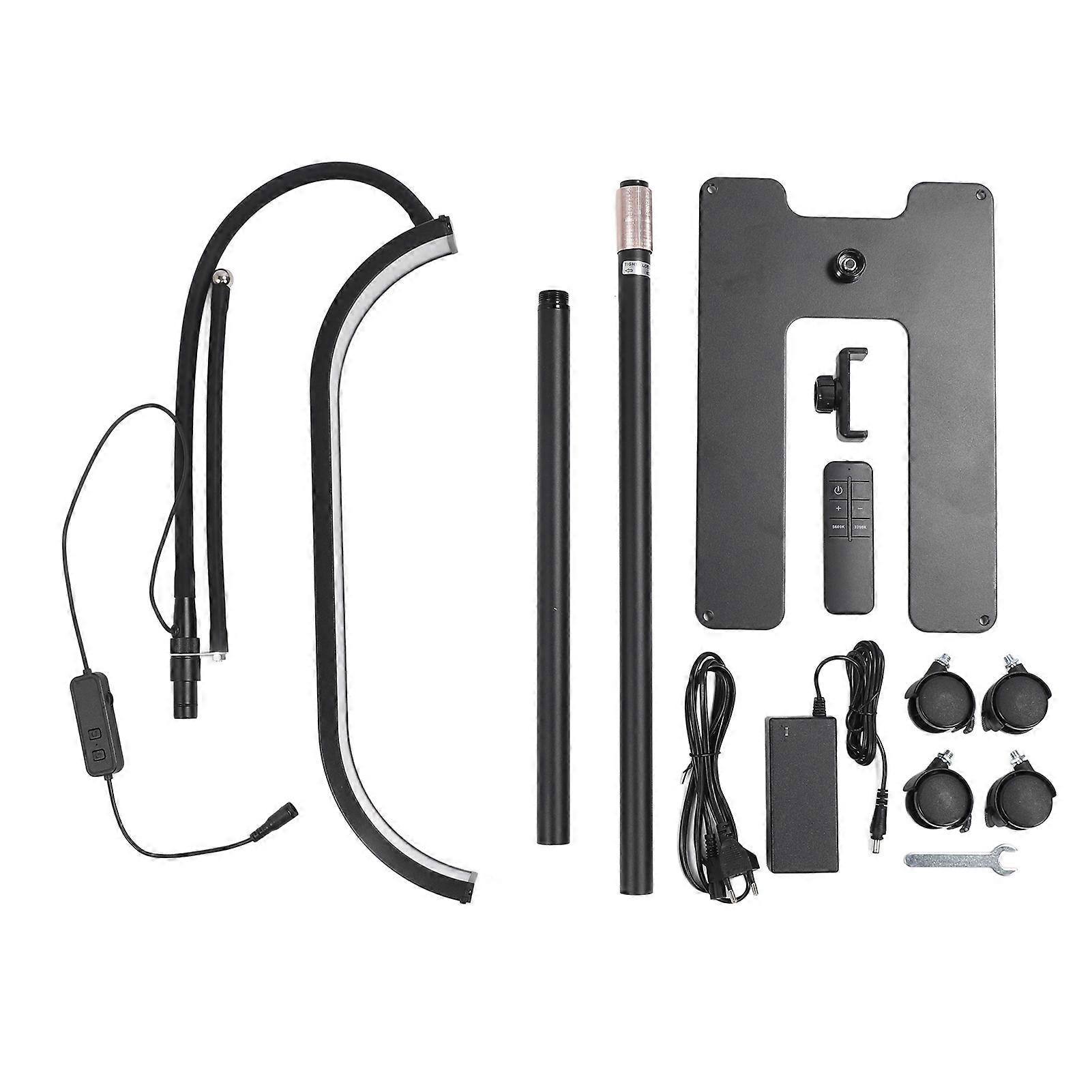 Eyelash Tech Lash Light Lamp: Adjustable, Remote-Controlled, with Phone Holder & More