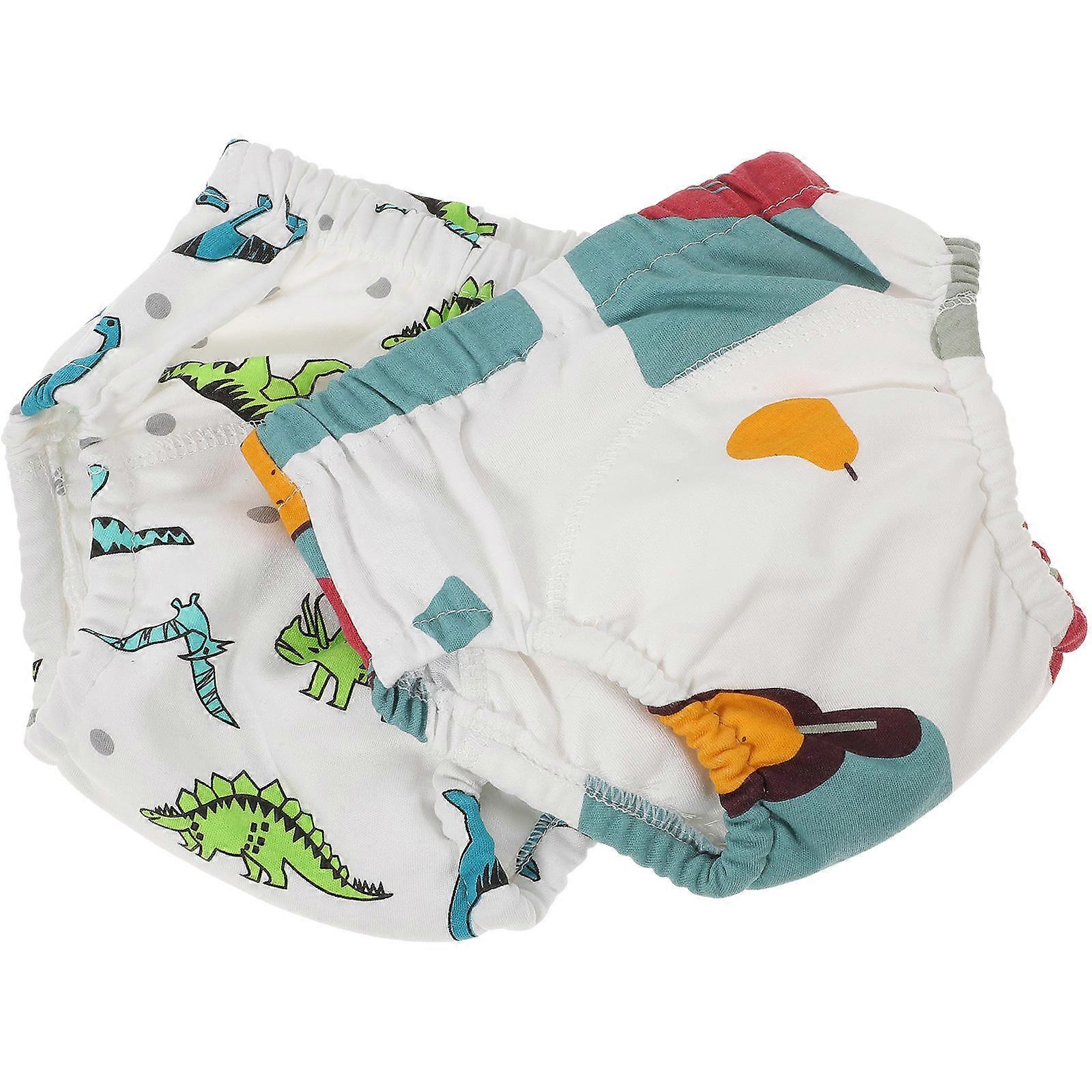 2Pcs Breathable Baby Diaper 6 Layers Training Pant Convenient Infant Diaper Home Infant Pant