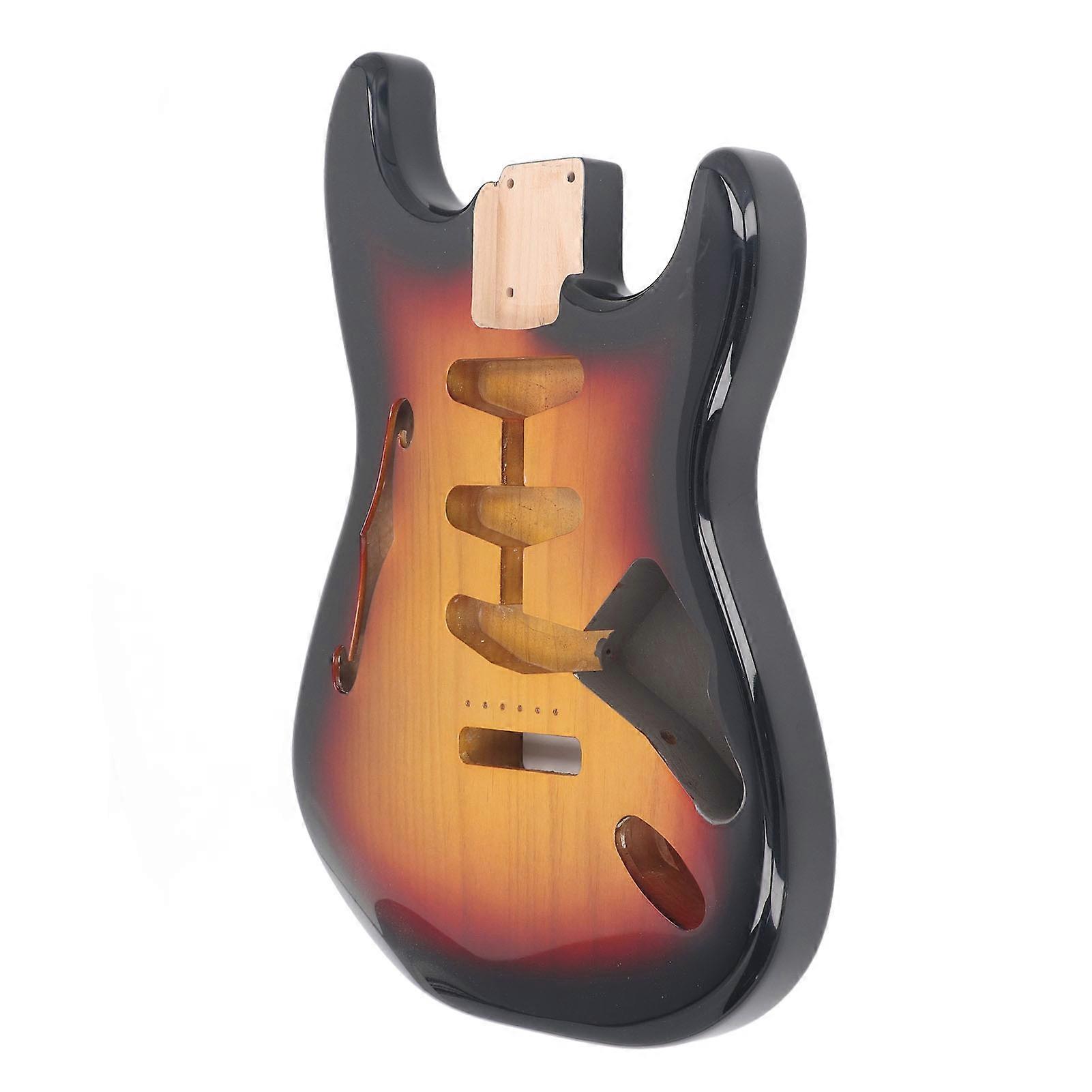 エレクトリックギターボディアルダーウッドSSSエレクトリックギターボディ、ST GSB13STカラーブロック用高光沢仕上げ