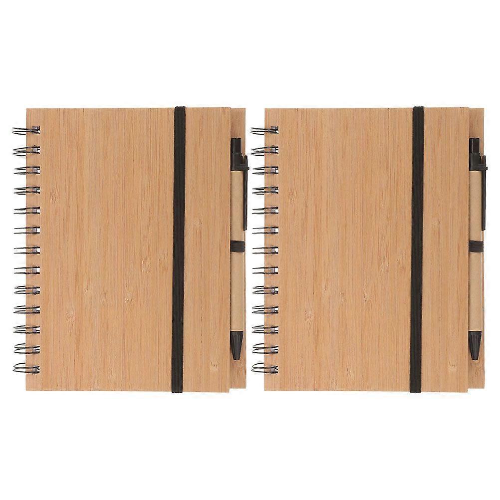 2 Sets of Portable Note Pad Convenient Notepad Compact Planner Notepad Plan Supply