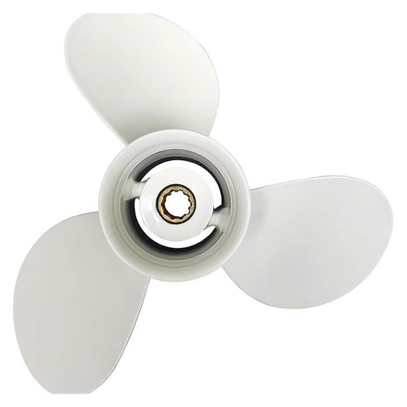 Marine Propeller 9 7/8 x 13-F Aluminium Alloy for 20-30 HP F30 Outboard Motor Compatibility and Performance