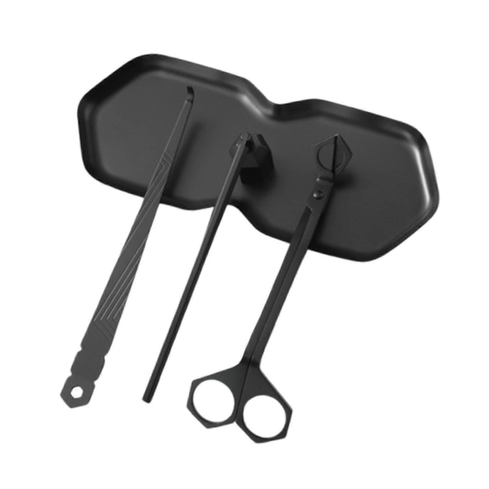 Candle Tools Set - Multi-Purpose Elegant Black Candle Accessories for Easy Use, Ideal for Christmas Decoration