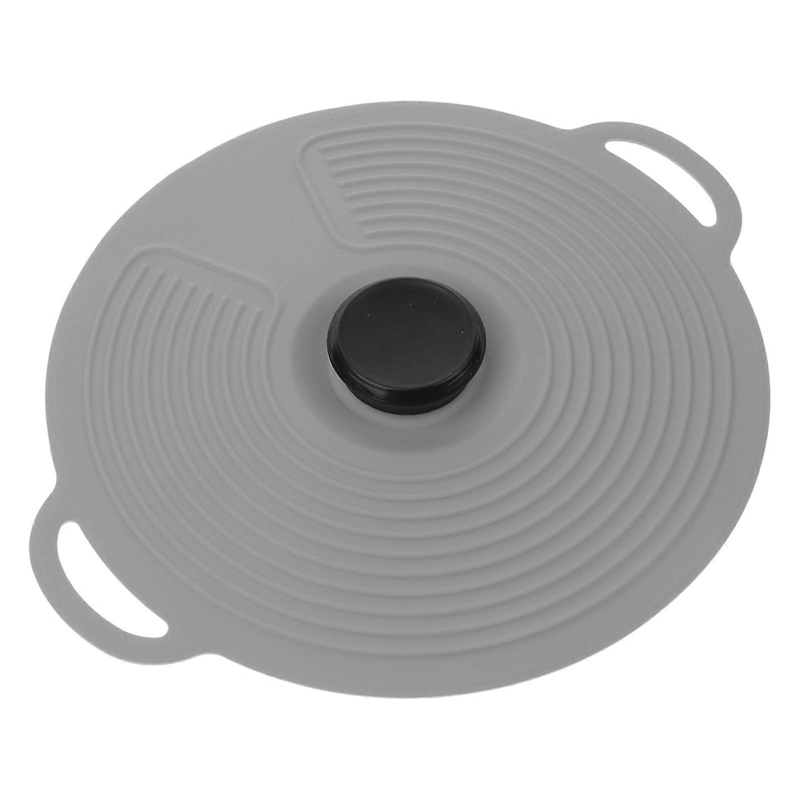 Silicone Fresh Keeping Cover, Microwave Safe Sealing Lid for Bowls, Leak Proof Food Storage, Heat Resistant & Easy to Clean with Double Handle Design