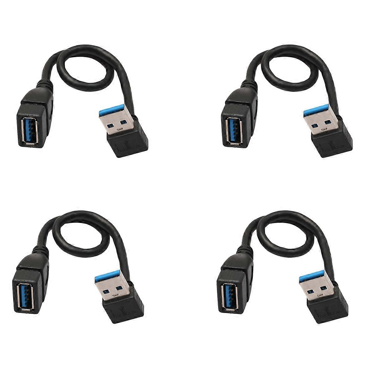 USB 3.0 Right Angle 90degree Extension Cable , 20cm