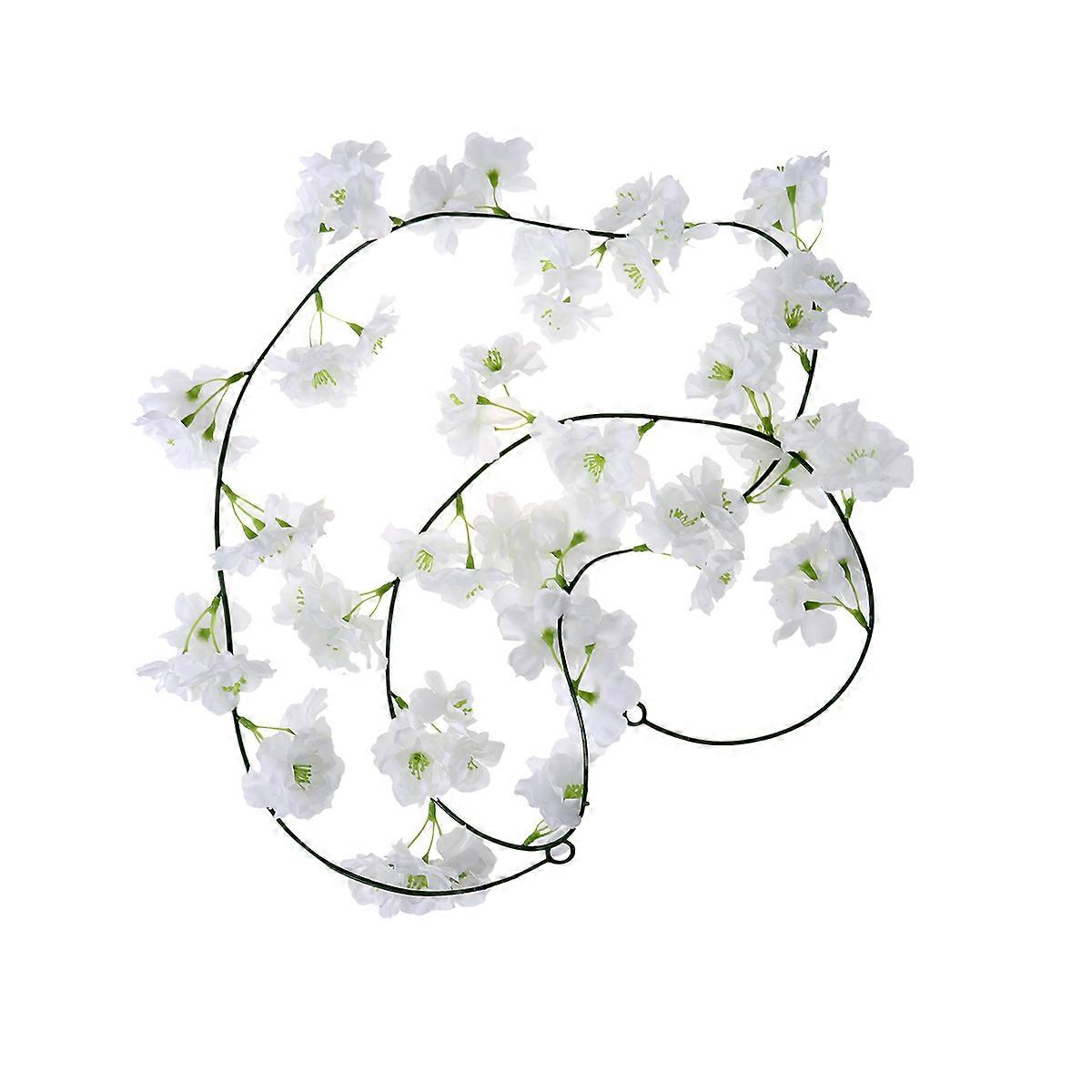 Hanging Artificial Flower Vine Decor 200 X 5 X 5Cm Floral Decorations 2Pcs
