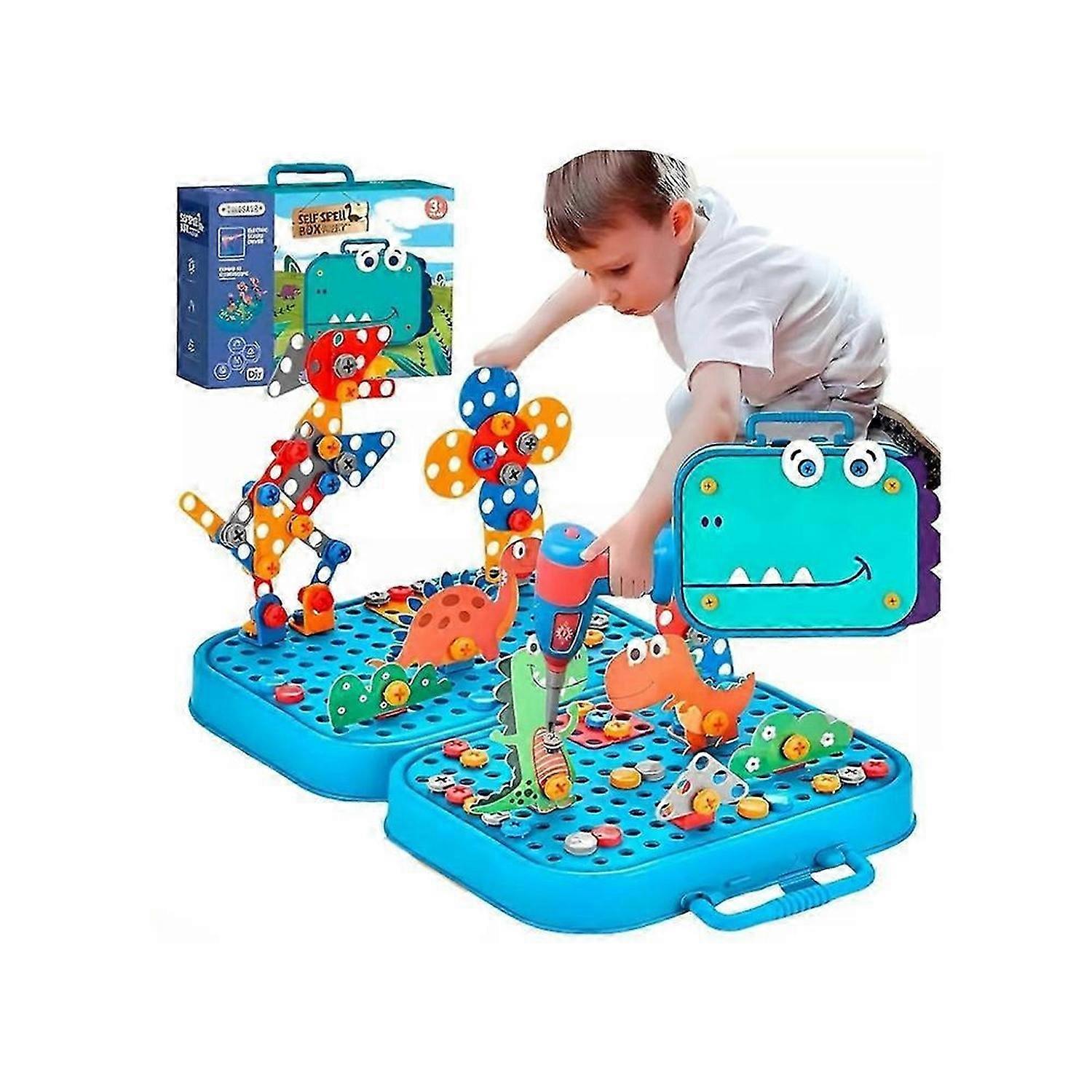 Handy Heroes -poralelu, opettavainen poralelusettiTyökalut-setti sähköporalla