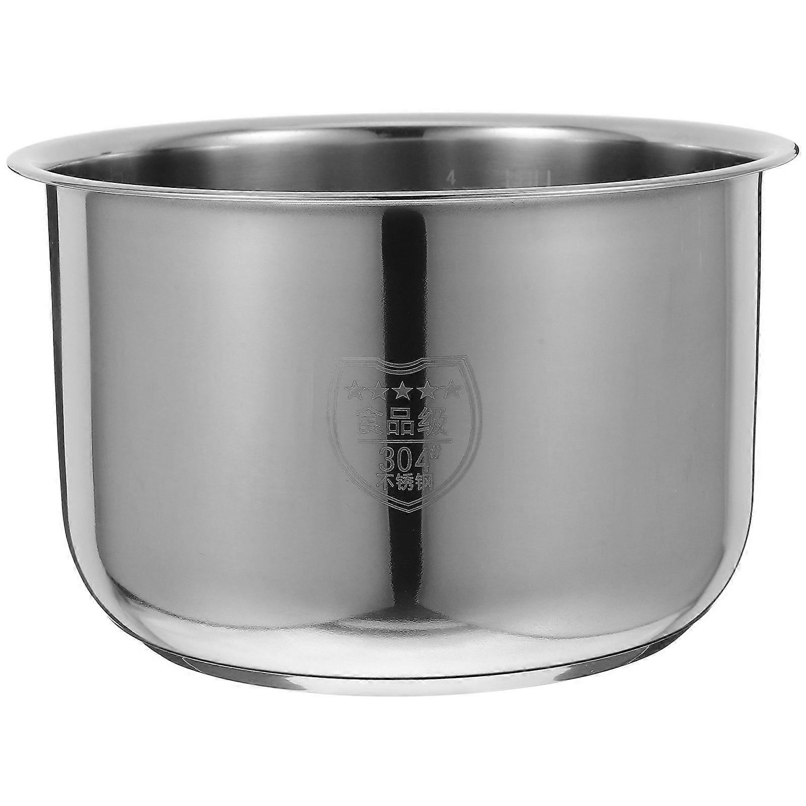 Cooker Inner Pot Large Capacity Rice Cooker Pot Round Cake Baking Pot Multi-use Rice Pot