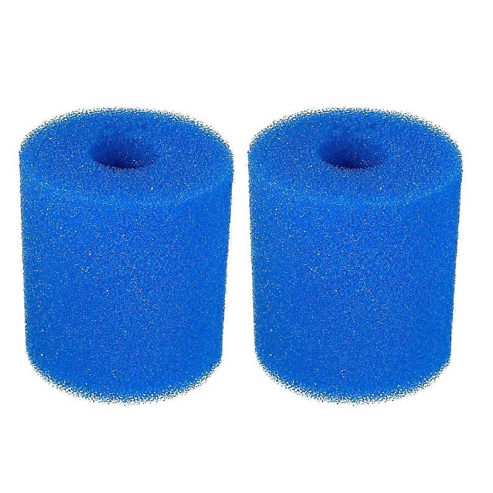 2pcs Reusable High Density Pool Filtering Sponge for Indoor Swimming Pools – Easy to Clean & Replace Strainer Tool