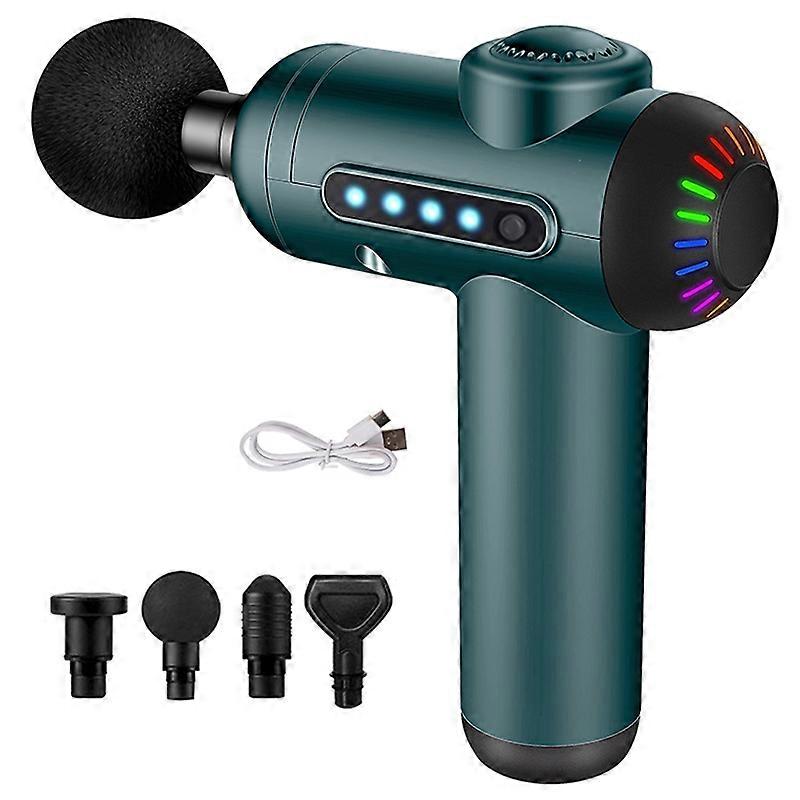 QY-M13 מיני נטענת רטט 4 הילוכים הרפיית שרירים מעסה כאבי גוף להקל על עומק אלחוטי