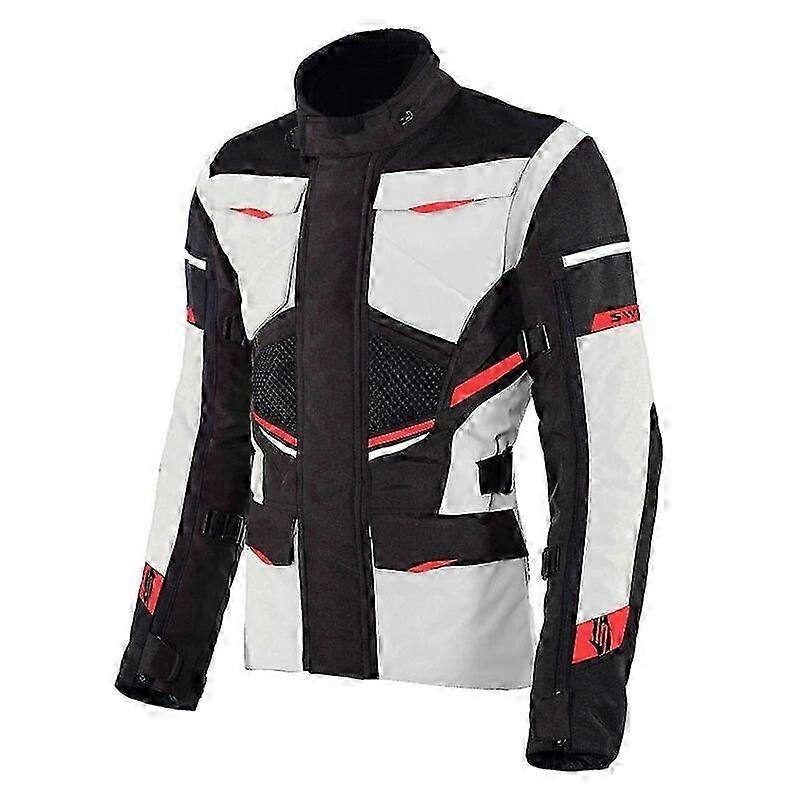 Professional Motorcycle Jacket Waterproof Motocross Suit Riding Racing Jacket+Pants Protection 5 Colors