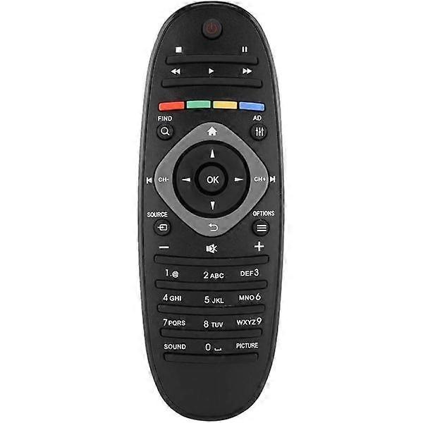 Philips Remote Control Replacement Remote Control for Philips TV Abs Durable Abs Stable Easy to Use Sensitive Replacement for Smart TV Universal