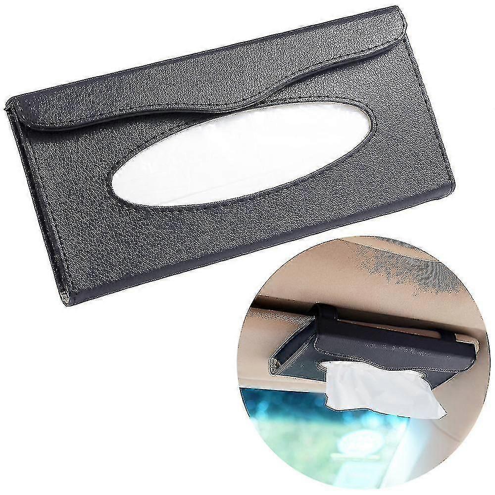 Car Tissue Holder,sun Visor Napkin Holder Backseat Tissue Case